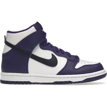 Pánská obuv Nike Dunk High Electro Purple Midnight Navy (GS) 35.5