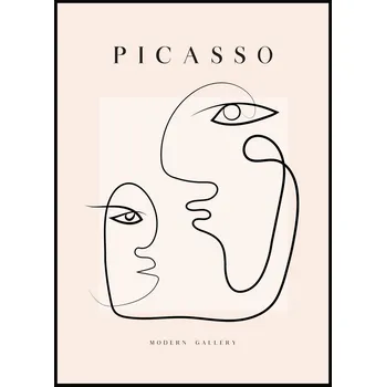 Plakát Jen tak z lásky Pablo Picasso - Milenci Rozměr plakátu: A4 (21 x 29,7 cm)