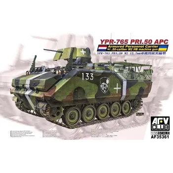 Plastikový model AFV Club 1/35 YPR-765 PRI.50 APC w/ .50-caliber M2 HB MG
