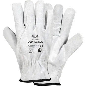 Pracovní rukavice Rukavice Cofra Pillar Barva: Bílá, Velikost rukavic: 8