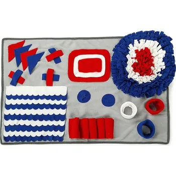 Hračka pro psa DogLemi čmuchací kobereček Snuffle šedý 75 x 50cm