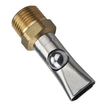 napáječka pro hospodářská zvířata Napáječka kuličková AquaGlobe, 1/2", mosaz/nerez, pro selata