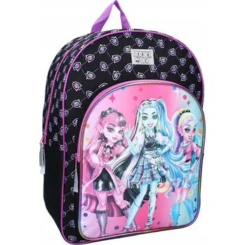 Dětský batoh MONSTER HIGH RAINBOW PANENKA BATOH BATŮŽEK PAVÍ VZOR NA VÝLETY DO ŠKOLKY