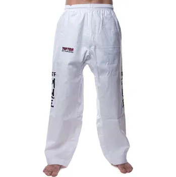 Oblečení pro bojové sporty Top Ten Kalhoty KYONG - Student - bílá, 0500S-W 150