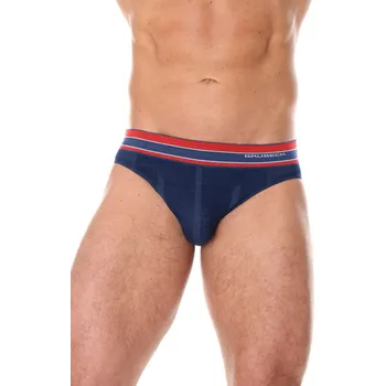 Slipy Brubeck pánské slipy Active wool Barva: Tmavě modrá, Velikost: S