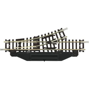 Modelová železnice N - výhybka levá elektrická 24° R1=194,6 mm / Fleischmann 22249