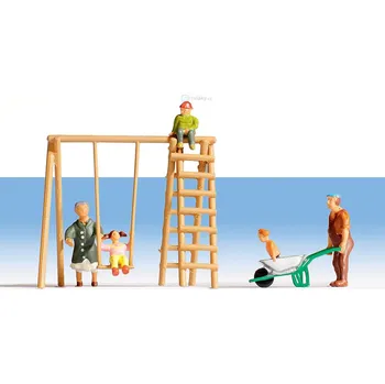 Modelová železnice H0 - Prarodiče s vnoučaty / NOCH 15589