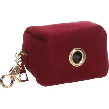 sáček na exkrement Flamingo Zásobník na pytlíky Sueda bordo