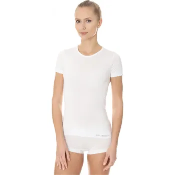 Brubeck dámské tričko krátký rukáv Comfort Cotton Barva: Bílá, Velikost: L