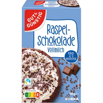 G&G Čokoládové hoblinky z mléčné čokolády 100 g