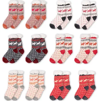 Dámské ponožky Clayre & Eef - Domácí ponožky DEER (sada 12 ponožek jedné velikosti) JZSKSET0001