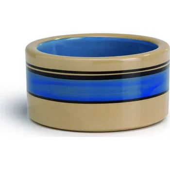 miska pro kočku Beeztees Miska pro kočky STRIPES modrá 11,5cm