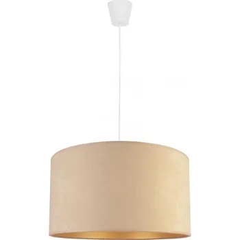 Duolla - Lustr na lanku ROLLER 1xE27/40W/230V pr. 40 cm béžová