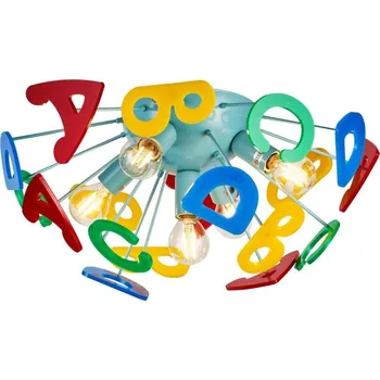 Dětské svítidlo Brilagi - Přisazený lustr KINDER 5xE14/40W/230V pestrobarevná