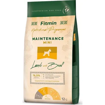 Krmivo pro psa Fitmin dog mini maintenance lamb beef 12 kg + Dárek k objednávce Varianta granulí: 2x 12kg + Dáreček k objednávce