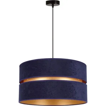 Duolla - Lustr na lanku DUO 1xE27/15W/230V pr. 40 cm modrá/zlatá