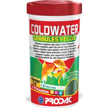 Krmivo pro rybičky Prodac Coldwater Granules Veggie, 100ml