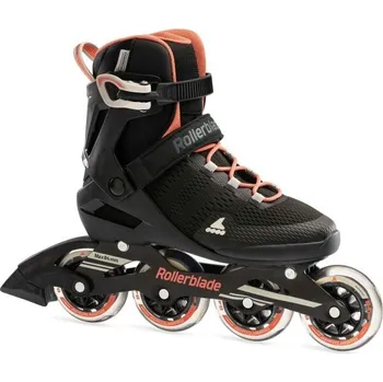 Dámské inline brusle Rollerblade SIRIO 84 W PRP 24.5 Černá, Lososová