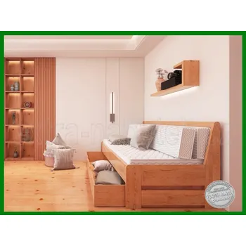 Postel Úložný prostor pod Twin 055T BUK Materiál: Buk, Moření: Třešeň