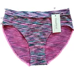 Dámské bezešvé melírované kalhotky Greenice 3822 Barva: Fialová, Velikost: XL-XXL