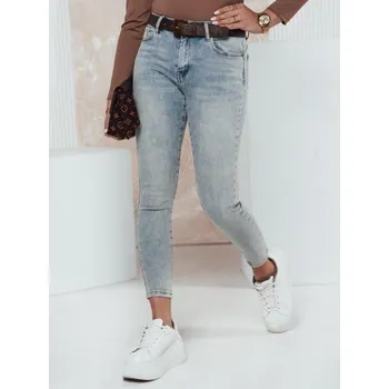 Dámské džíny Dámské džínové kalhoty CURVEON push up modré