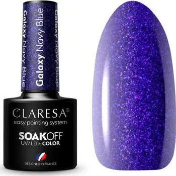 Lak na nehty Gel lak CLARESA Galaxy Navy Blue 5ml