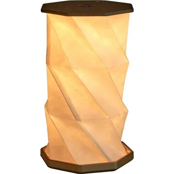 Dekorativní svítidlo Hnědá světelná dekorace na USB ø 12 cm Twist Hexagon – Gingko ID_1693086