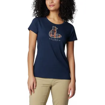 Columbia Daisy Days™ SS Graphic Tee W 1934592462 - collegiate navy/foxy omblur XS