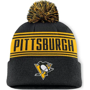 Čepice Kulich PIT Cuff with pom HO24 Pittsburgh Penguins
