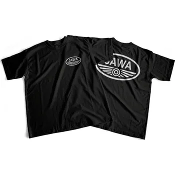 Diverse / Import Tričko s potiskem JAWA - XL černé