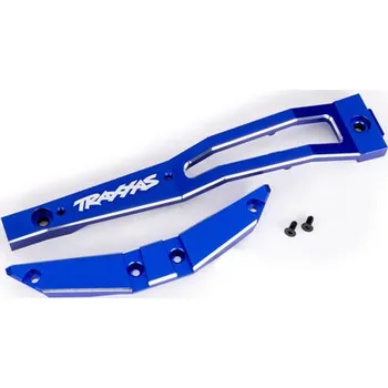 RC náhradní díl Traxxas přepážka šasi přední hliníková modrá (10221-BLUE)