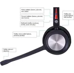 WELL Mairdi MRD-890BTD, bezdrátová náhlavní souprava dvouušní