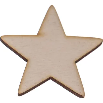 Obraz DŘEVĚNÁ HVĚZDIČKA 5x5 cm OZDOBA, DEKORACE PRO SCRAPBOOKING DECOUPAGE!