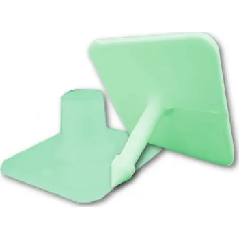 Značení hospodářského zvířete Známky ušní Merko M2, hranaté, pro selata, čisté, zelené