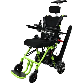 Invalidní vozík Eroute Elektrický invalidní vozík skládací Eroute 07B Li-ion s schodolezem