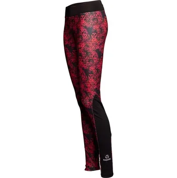 Oblečení pro bojové sporty Hayashi dámské legíny Flowers - černá/červená M
