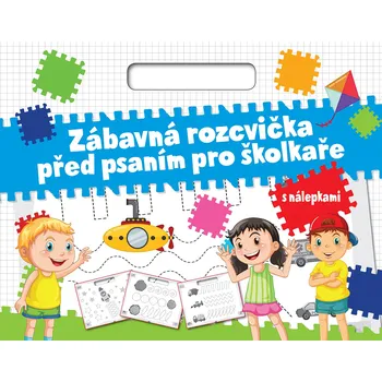 Bystrá hlava Zábavná rozcvička před psaním pro školkaře s nálepkami - FONI book (2024, brožovaná)