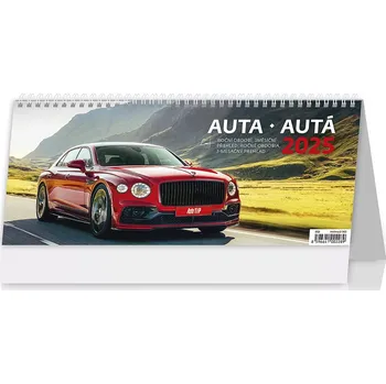 Kalendář Helma365 Plánovací stolní kalendář S53-25 auta 2025