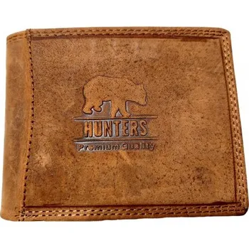 Peněženka Kožená peněženka z broušené kůže HUNTERS 5600 HUNETRS