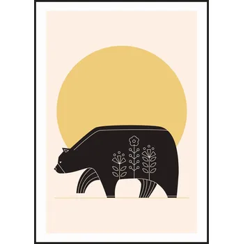 Plakát Jen tak z lásky Plakát Medvěd Rozměr plakátu: A4 (21 x 29,7 cm)