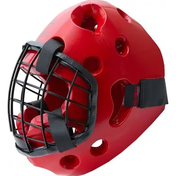 Chránič hlavy na box a bojový sport RedMan XP přilba s klecí a brýlemi XL