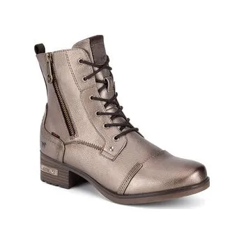 Dámská zimní obuv Mustang Kotníková obuv 1229-513 Zlatá 41