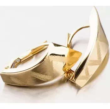 Náušnice Dámské náušnice žluté zlato 585 visací 42-31521