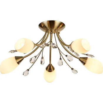 Brilagi - Přisazený lustr MEGAPOLIS 5xE14/60W/230V mosaz