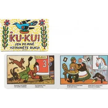 Knížka Ku-ku jen po mně vztáhněte ruku 24x16cm 2+