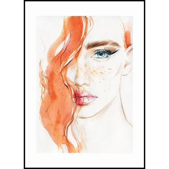 Plakát Jen tak z lásky Plakát Zrzavá Rozměr plakátu: A4 (21 x 29,7 cm)