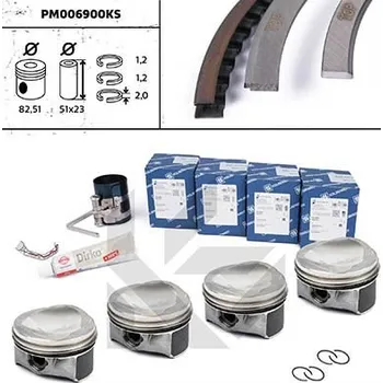 Píst motoru Sada pístu ET ENGINETEAM PM006900KS