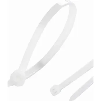 Stahovací páska Zdrhovací pásek 2.5250 mm bilá, 100 ks | 01-09-0225