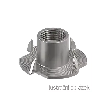 Matice matice narážecí M8x11 ZB 8 mm x 11 mm 100 ks