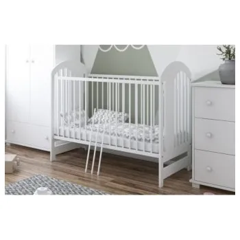 Dětská postýlka Postýlka Šimon 120/60 cm bílá